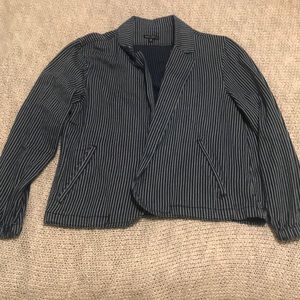 J.Crew striped blazer